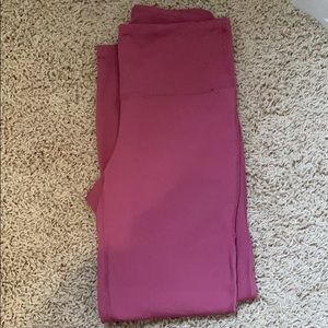 pink 90 degree leggings